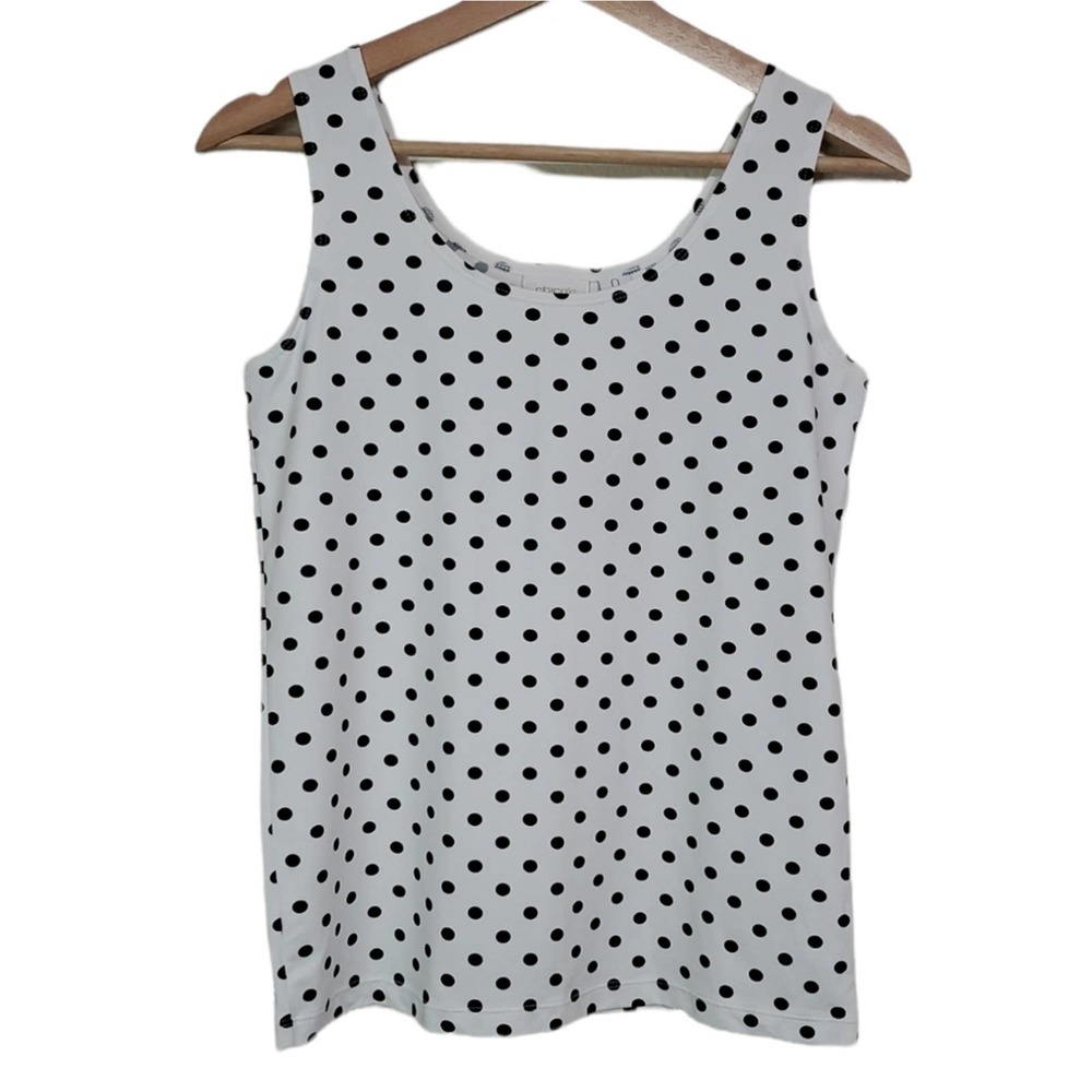 Chico's Polka Dot Tank Top